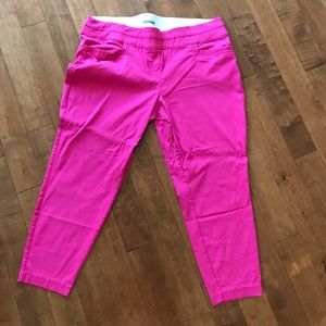 Pink Plus Size Dress Pants